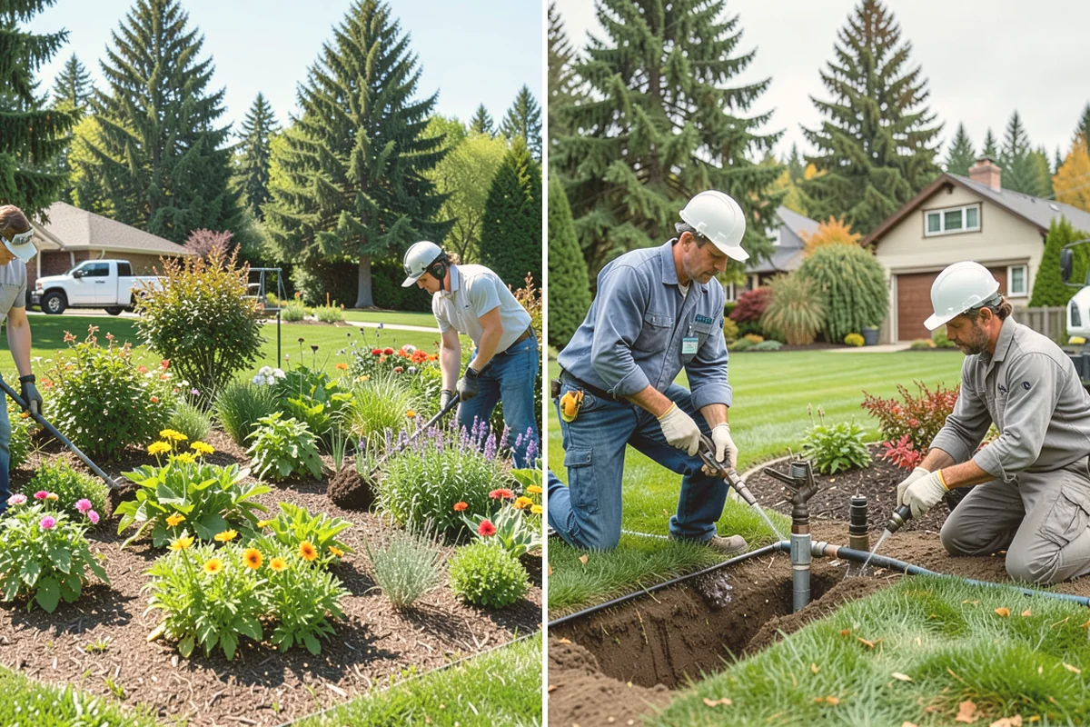Office Landscape Maintenance in Kirkland, King County, WA - Survey the campus grounds, entries, and employee gathering areas