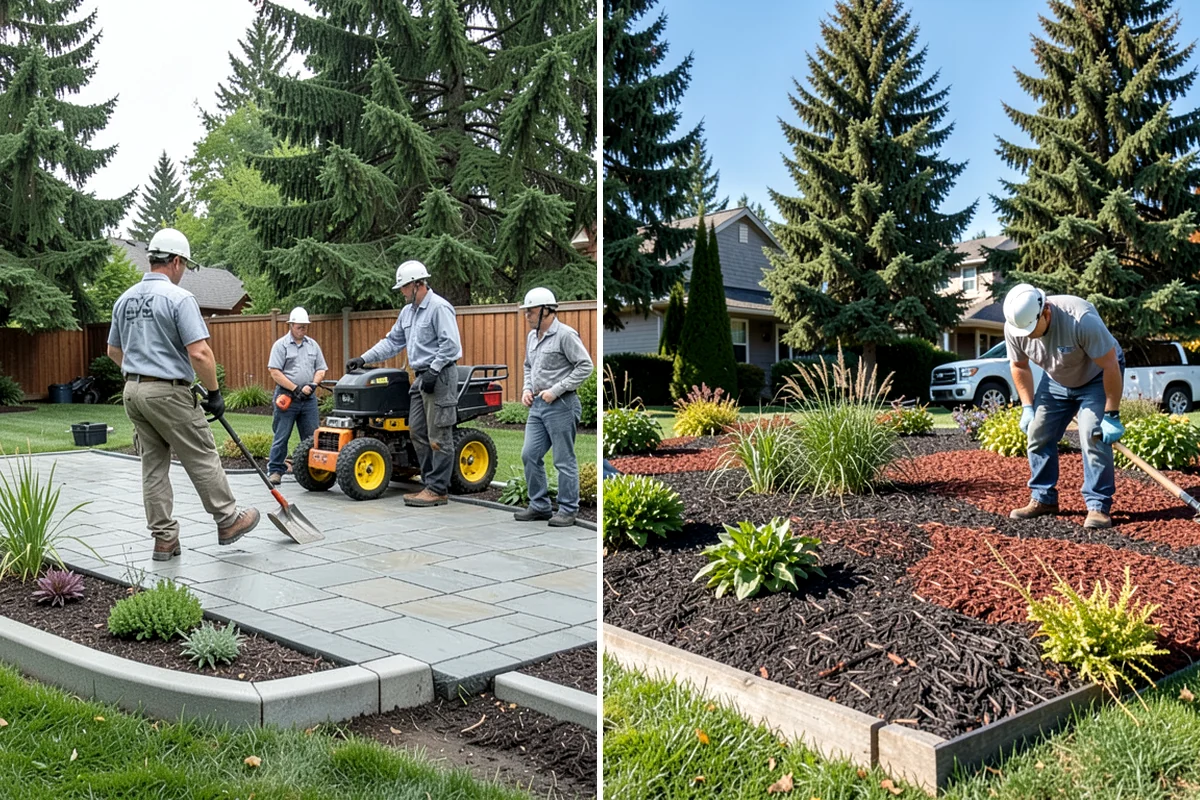 Office Landscape Maintenance in Lakewood, Pierce County, WA - Survey the campus grounds, entries, and employee gathering areas