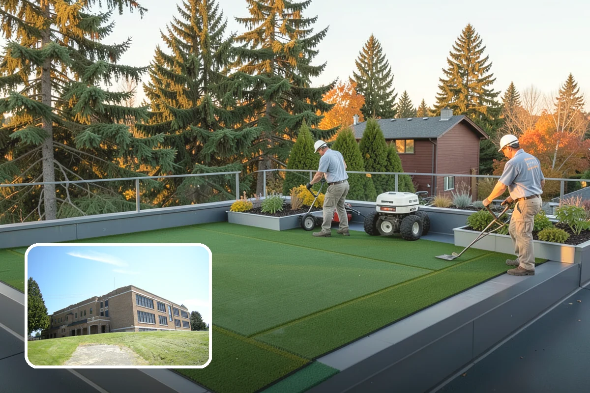 Office Landscape Maintenance in Maple Valley, King County, WA - Polished campus appearance that impresses clients and tenants