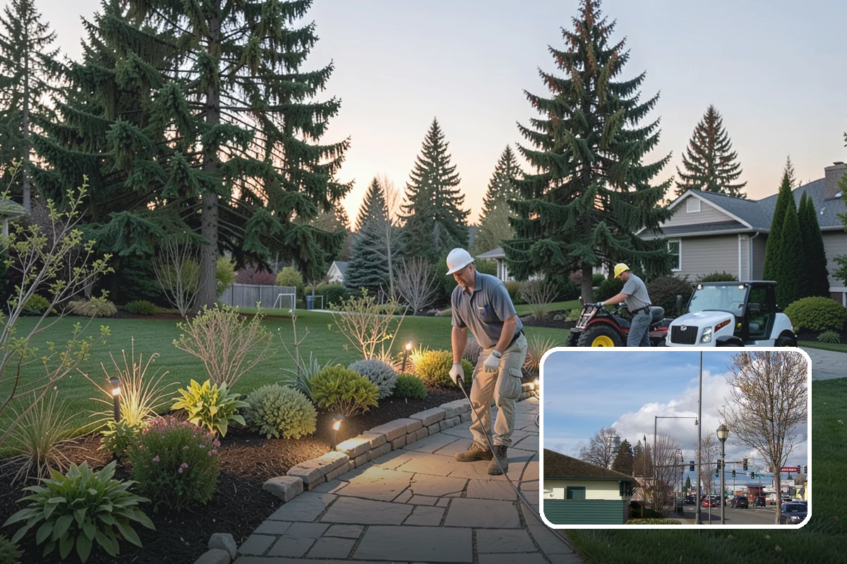 Office Landscape Maintenance in Marysville, Snohomish County, WA - Polished campus appearance that impresses clients and tenants