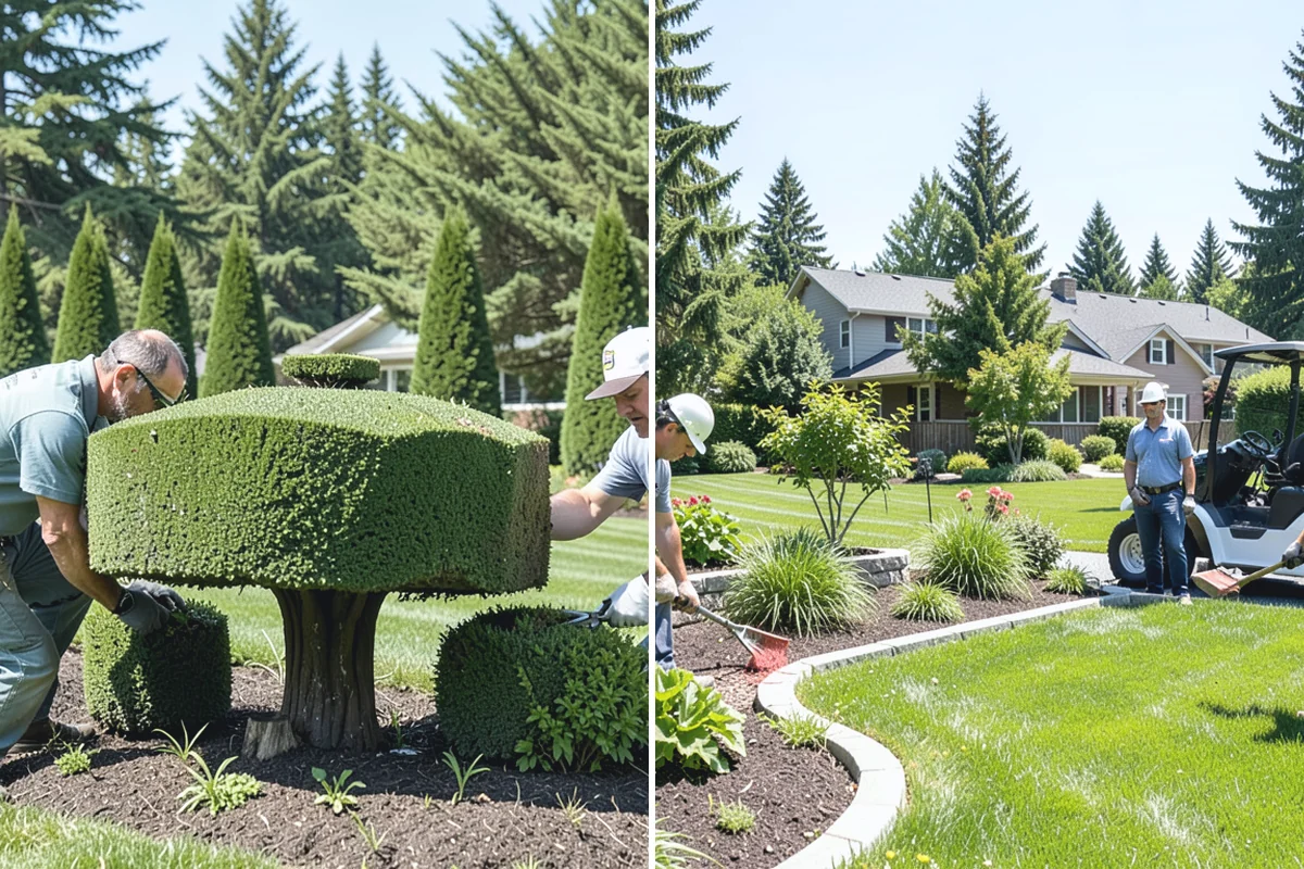 Office Landscape Maintenance in Marysville, Snohomish County, WA - Survey the campus grounds, entries, and employee gathering areas