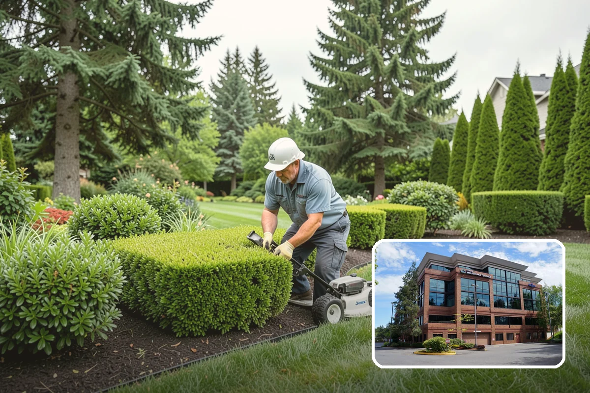 Office Landscape Maintenance in Mountlake Terrace, Snohomish County, WA - Polished campus appearance that impresses clients and tenants