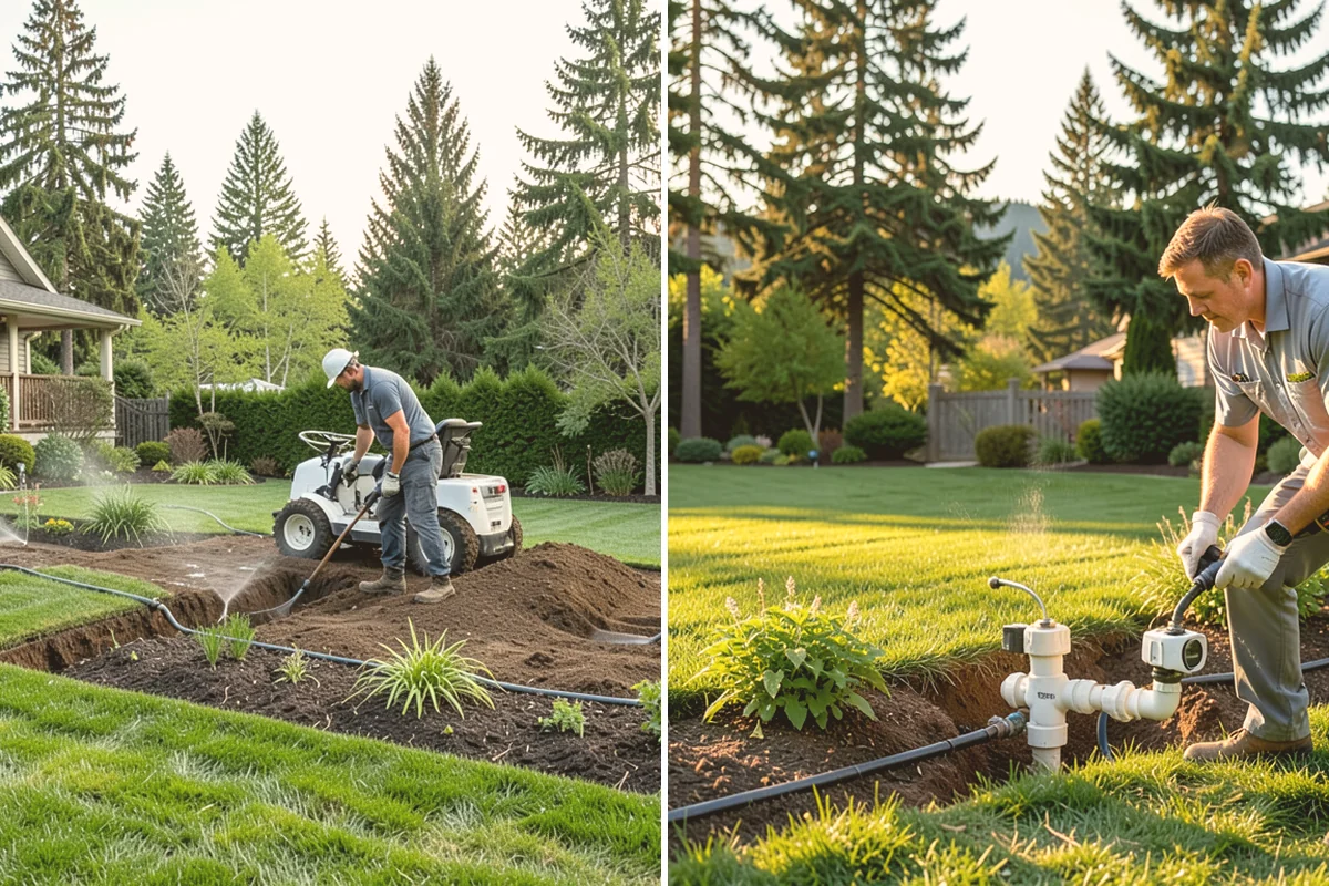 Office Landscape Maintenance in Newcastle, King County, WA - Survey the campus grounds, entries, and employee gathering areas