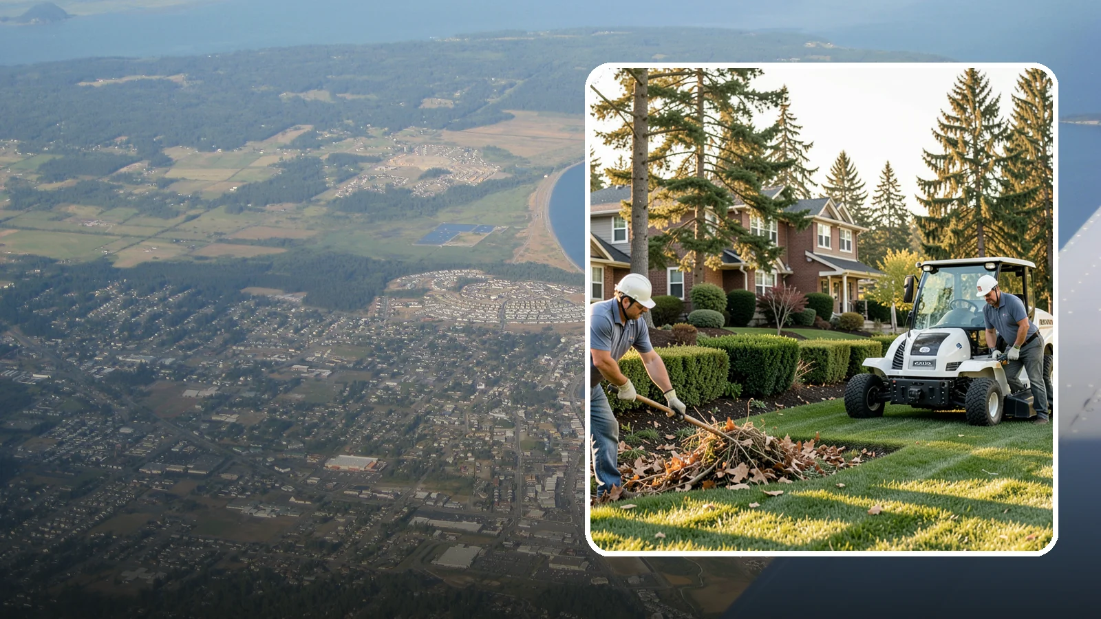 Office Landscape Maintenance in Oak Harbor, Island County, WA - Professional grounds care that gives office parks and corporate campuses a polished, productive first impression.