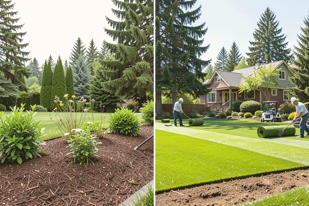 Office Landscape Maintenance in Orting, Pierce County, WA - Survey the campus grounds, entries, and employee gathering areas