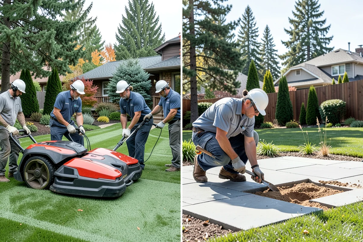 Office Landscape Maintenance in Pacific, King County, WA - Survey the campus grounds, entries, and employee gathering areas