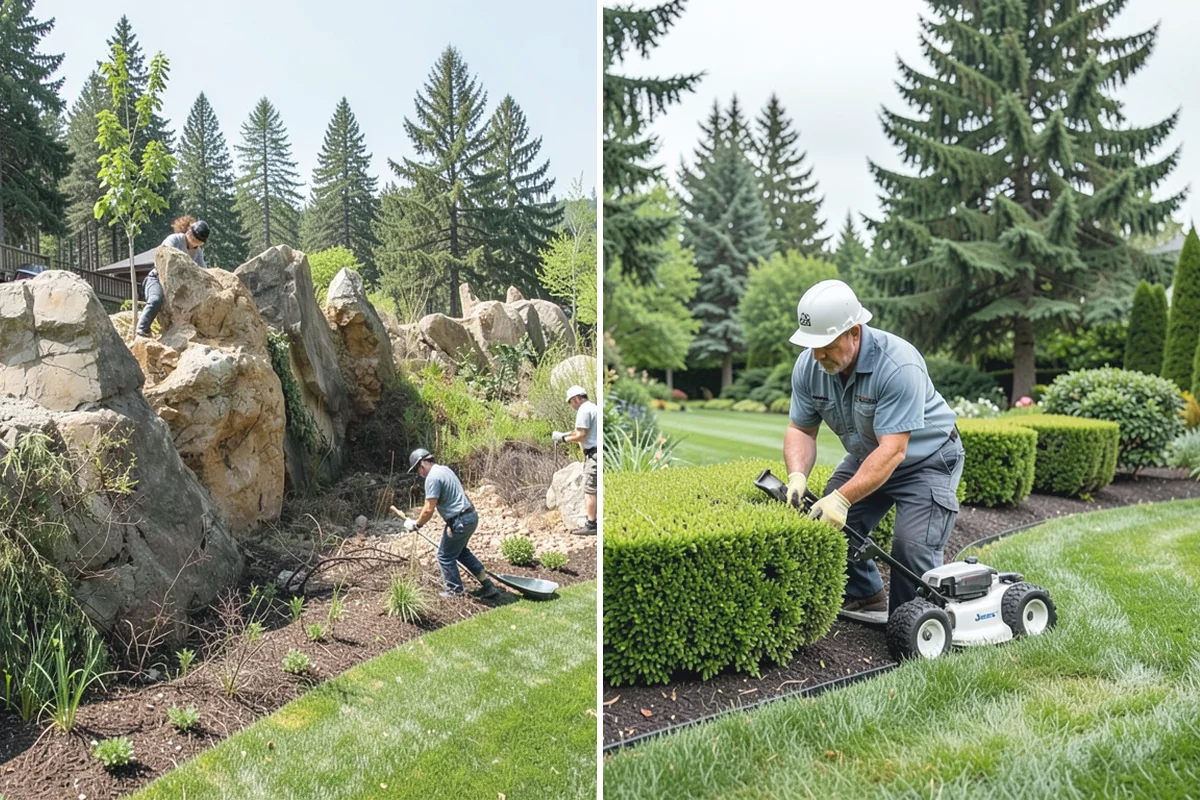 Office Landscape Maintenance in Redmond, King County, WA - Survey the campus grounds, entries, and employee gathering areas