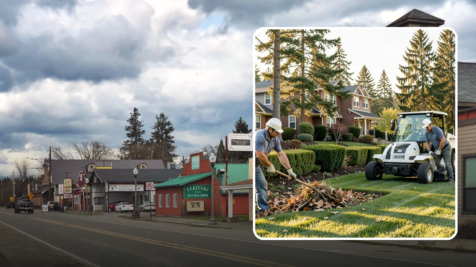 Office Landscape Maintenance in Roy, Pierce County, WA - Professional grounds care that gives office parks and corporate campuses a polished, productive first impression.