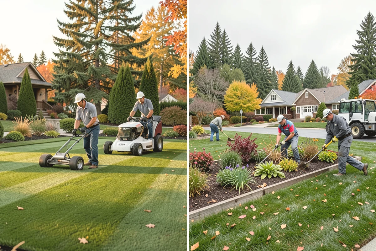 Office Landscape Maintenance in Ruston, Pierce County, WA - Survey the campus grounds, entries, and employee gathering areas