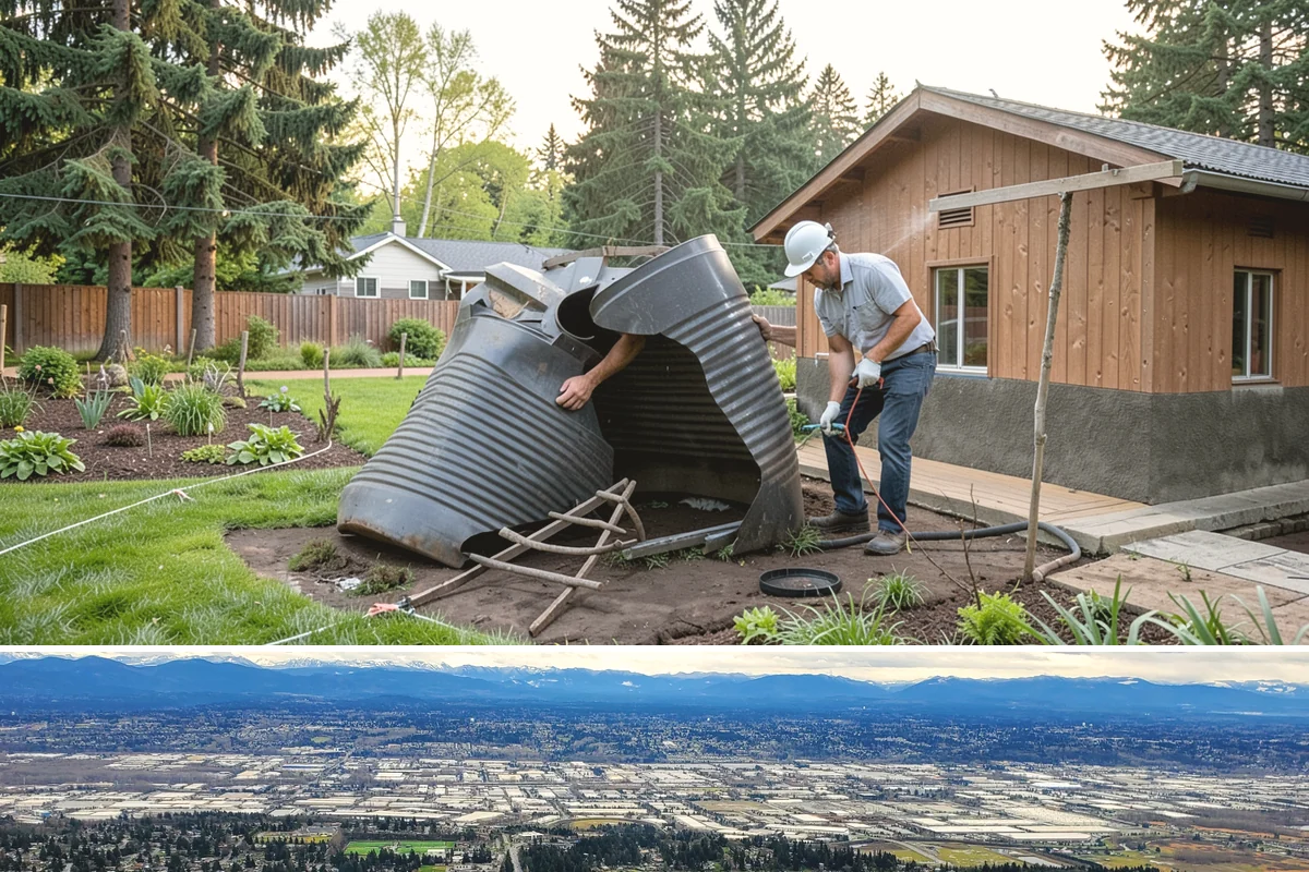Office Landscape Maintenance in SeaTac, King County, WA - Serviced year-round on a recurring contract, with active growing-season care and winter focus on leaf cleanup, moss, and safe...