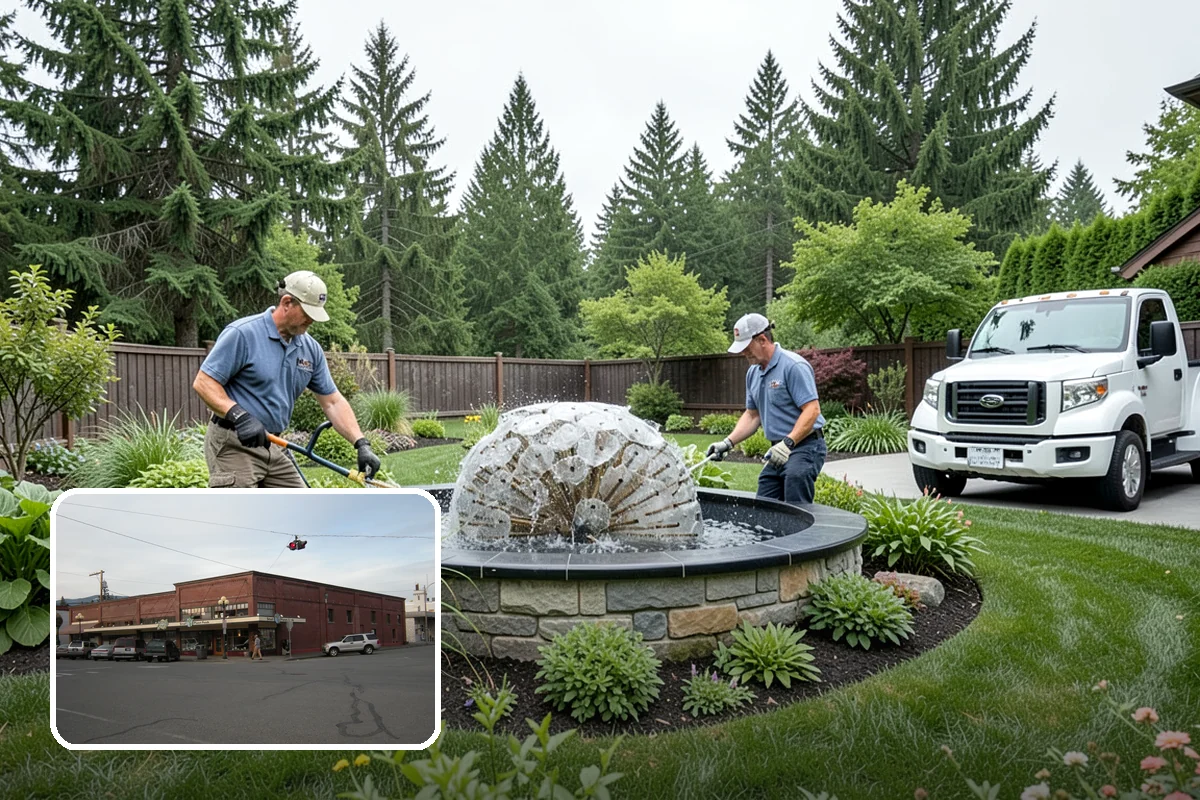 Office Landscape Maintenance in Sedro-Woolley, Skagit County, WA - Polished campus appearance that impresses clients and tenants