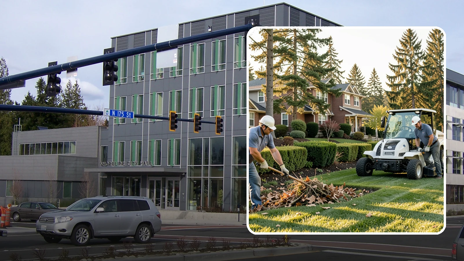 Office Landscape Maintenance in Shoreline, King County, WA - Professional grounds care that gives office parks and corporate campuses a polished, productive first impression.