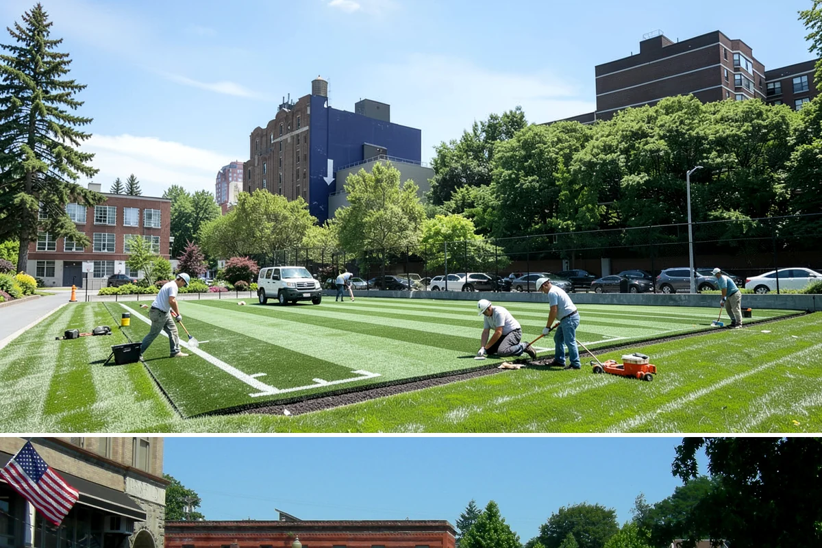 Office Landscape Maintenance in Snohomish, Snohomish County, WA - Serviced year-round on a recurring contract, with active growing-season care and winter focus on leaf cleanup, moss, and safe...