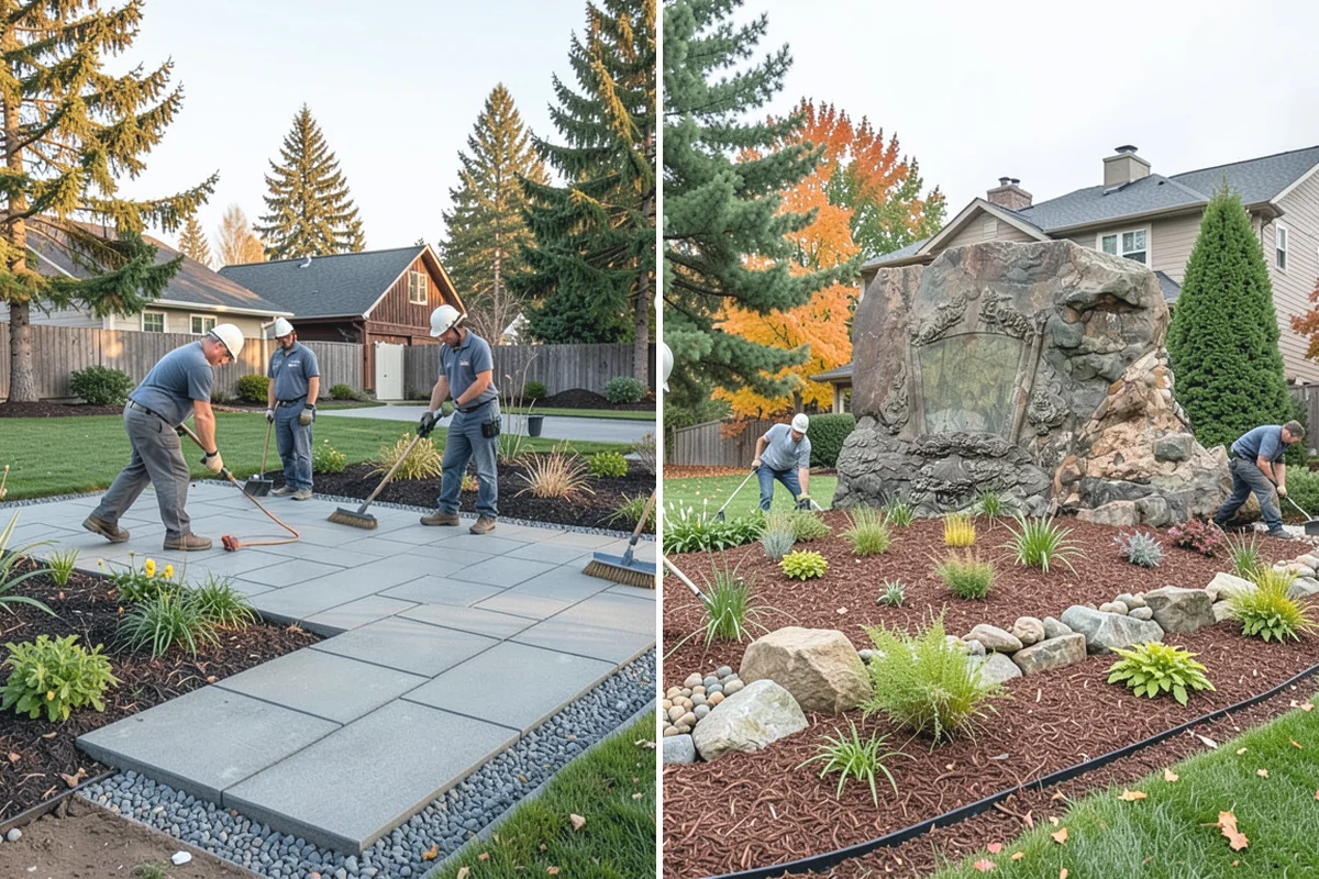 Office Landscape Maintenance in South Prairie, Pierce County, WA - Survey the campus grounds, entries, and employee gathering areas