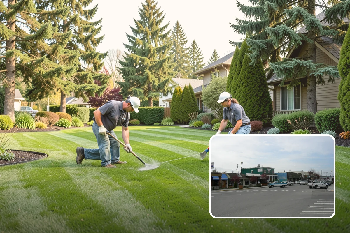 Office Landscape Maintenance in Stanwood, Snohomish County, WA - Polished campus appearance that impresses clients and tenants