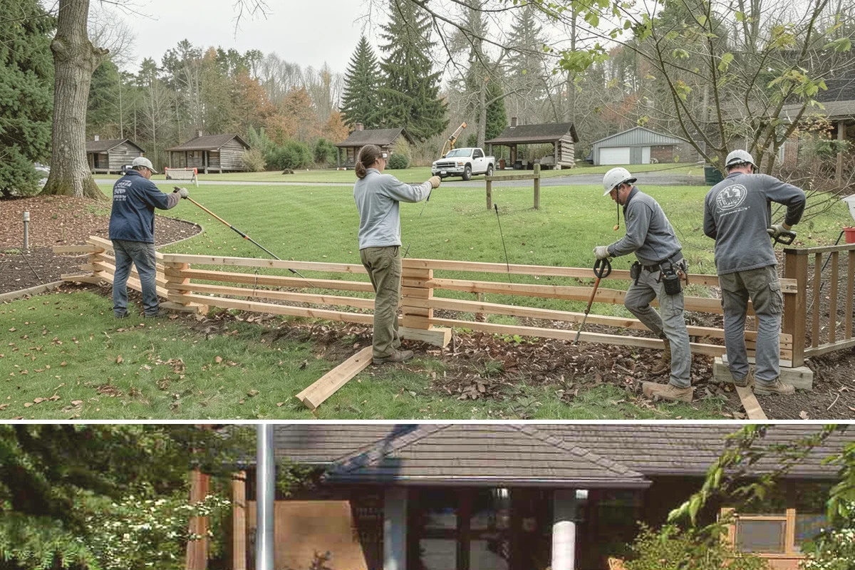 Office Landscape Maintenance in Yarrow Point, King County, WA - Serviced year-round on a recurring contract, with active growing-season care and winter focus on leaf cleanup, moss, and safe...