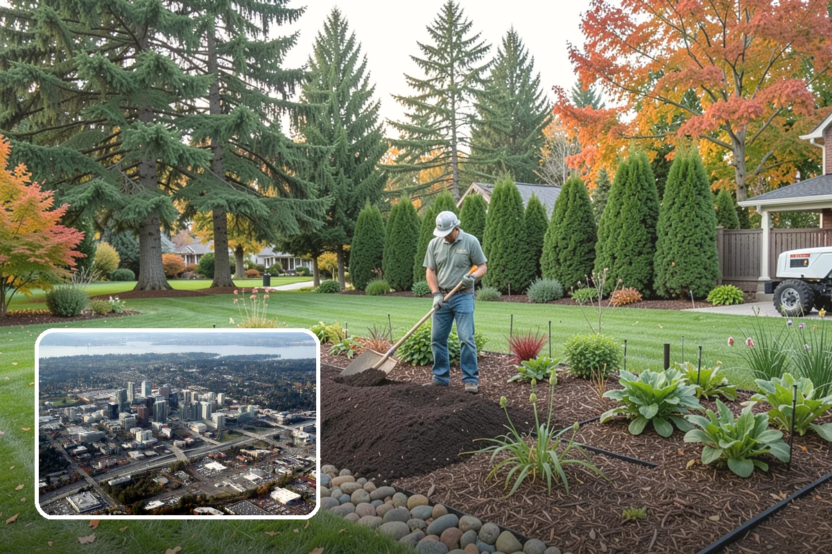 One-Time Lawn Mowing in Bellevue, King County, WA - No contract or recurring commitment