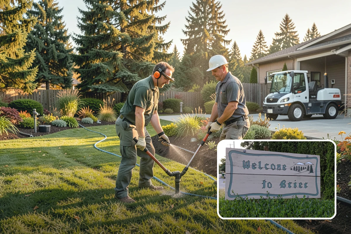 One-Time Lawn Mowing in Brier, Snohomish County, WA - No contract or recurring commitment