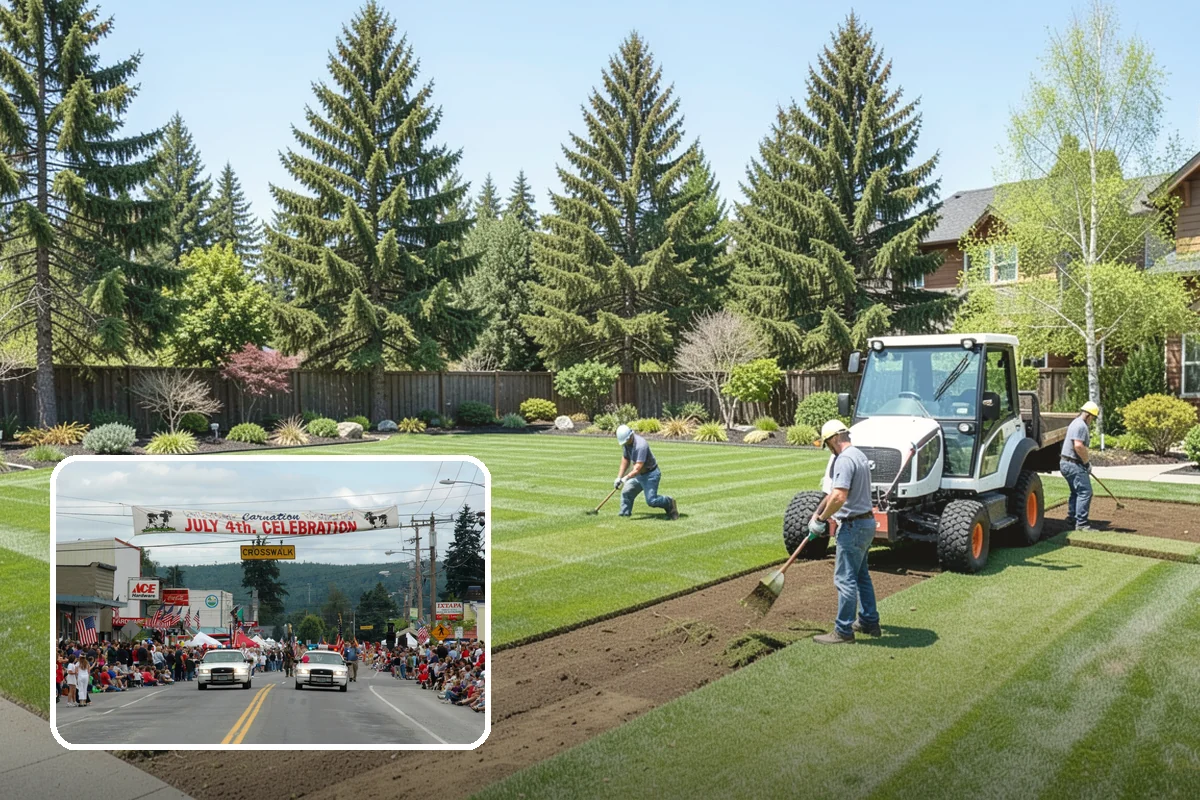One-Time Lawn Mowing in Carnation, King County, WA - No contract or recurring commitment