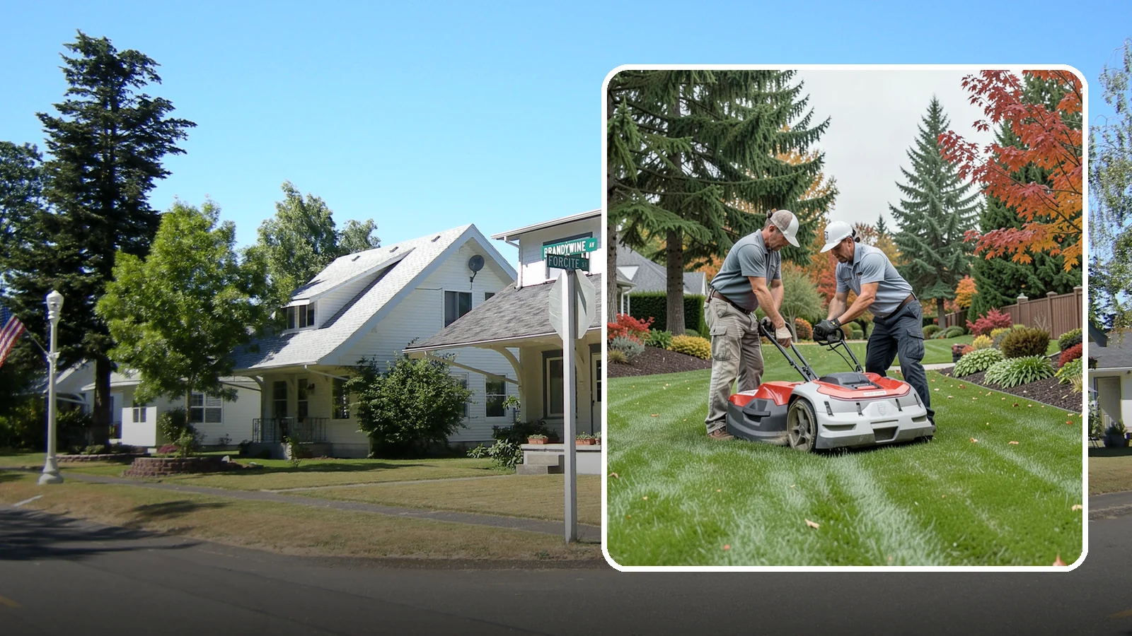 One-Time Lawn Mowing in DuPont, Pierce County, WA - Get a single professional cut for an overgrown lawn, a rental turnover, or a special event without any ongoing commitment.