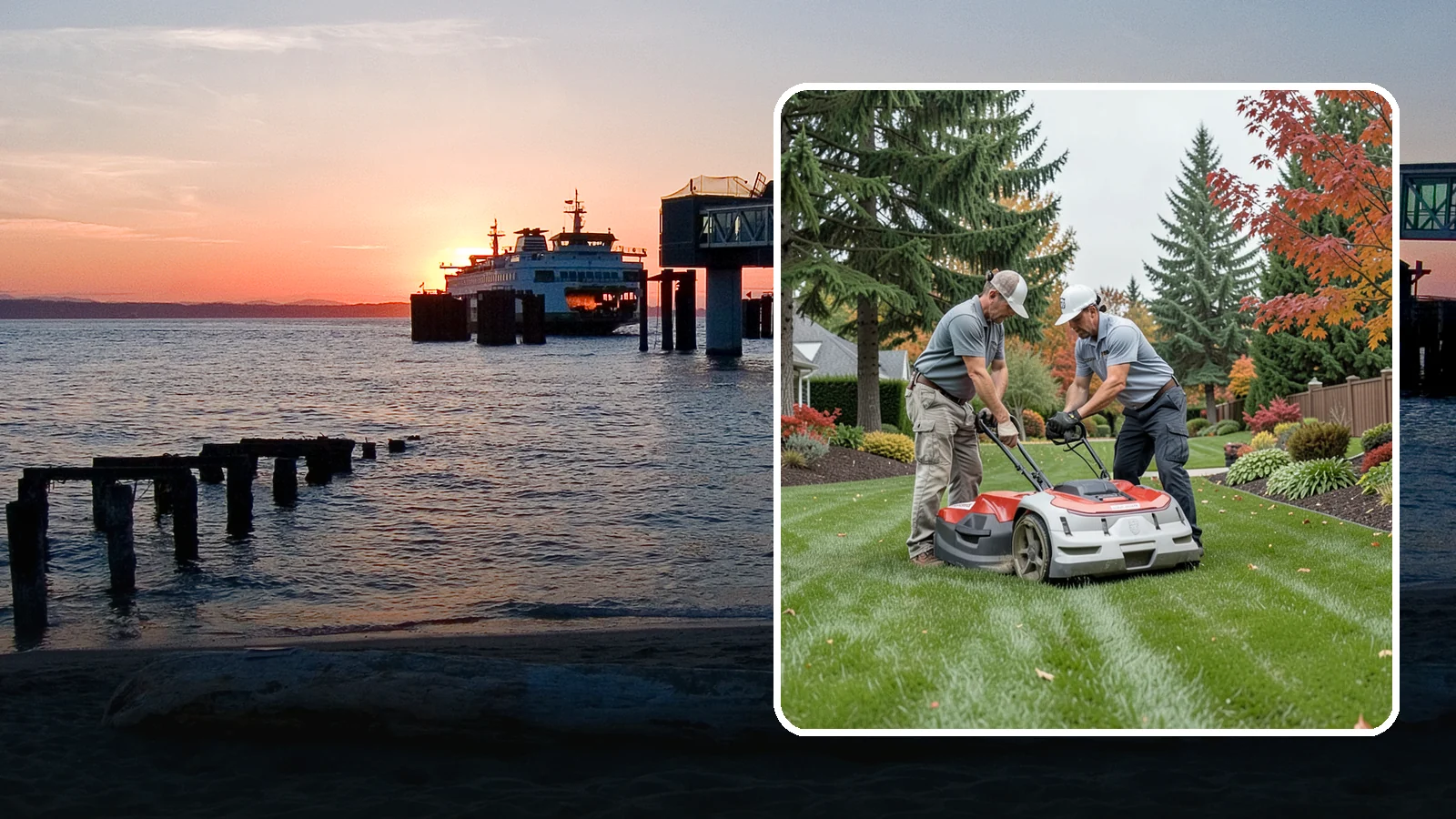 One-Time Lawn Mowing in Edmonds, Snohomish County, WA - Get a single professional cut for an overgrown lawn, a rental turnover, or a special event without any ongoing commitment.