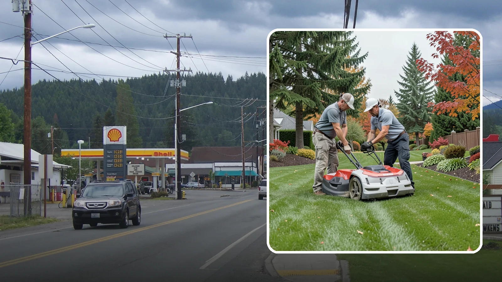 One-Time Lawn Mowing in Granite Falls, Snohomish County, WA - Get a single professional cut for an overgrown lawn, a rental turnover, or a special event without any ongoing commitment.