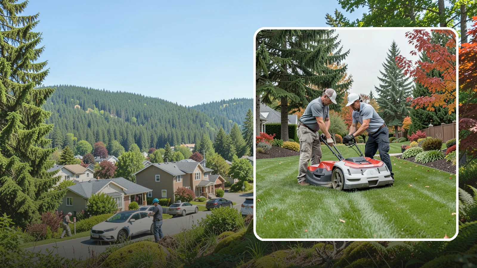 One-Time Lawn Mowing in Index, Snohomish County, WA - Get a single professional cut for an overgrown lawn, a rental turnover, or a special event without any ongoing commitment.