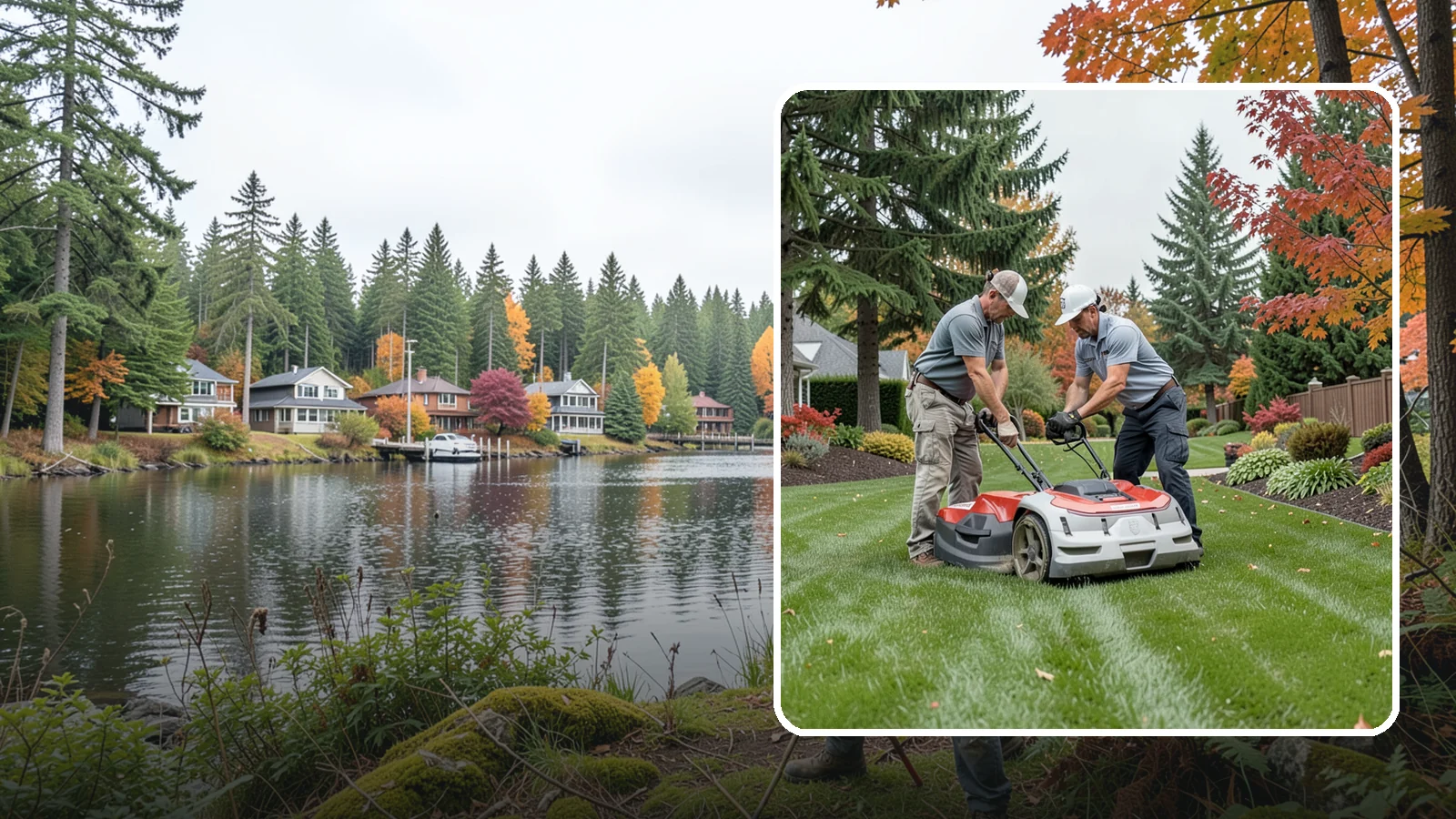 One-Time Lawn Mowing in La Conner, Skagit County, WA - Get a single professional cut for an overgrown lawn, a rental turnover, or a special event without any ongoing commitment.