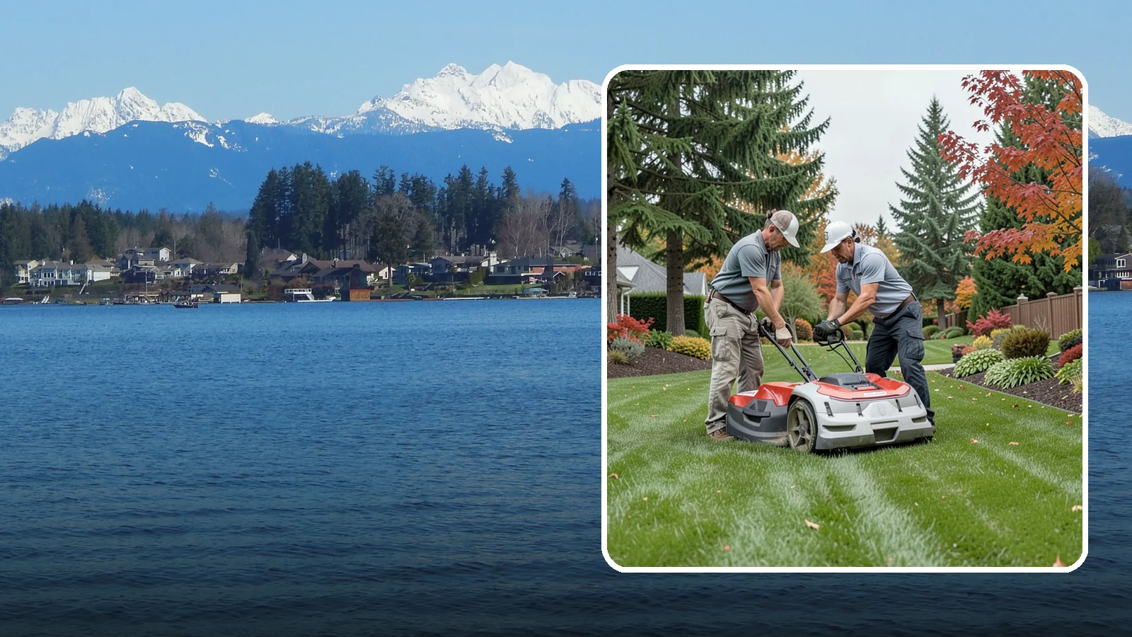 One-Time Lawn Mowing in Lake Stevens, Snohomish County, WA - Get a single professional cut for an overgrown lawn, a rental turnover, or a special event without any ongoing commitment.