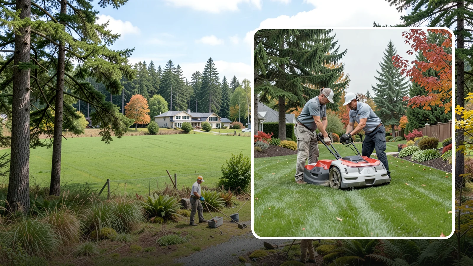 One-Time Lawn Mowing in Lyman, Skagit County, WA - Get a single professional cut for an overgrown lawn, a rental turnover, or a special event without any ongoing commitment.