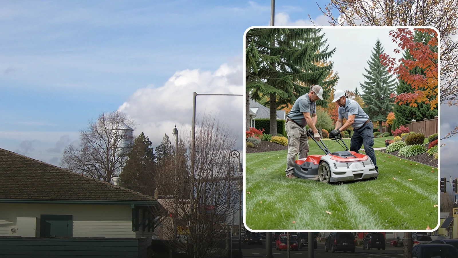 One-Time Lawn Mowing in Marysville, Snohomish County, WA - Get a single professional cut for an overgrown lawn, a rental turnover, or a special event without any ongoing commitment.