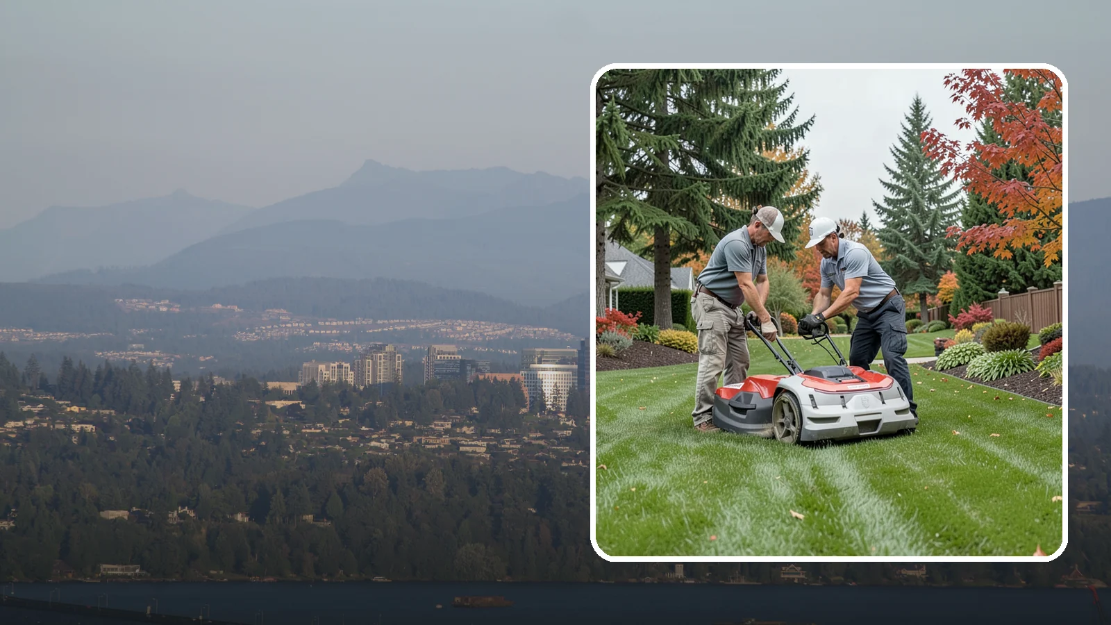 One-Time Lawn Mowing in Medina, King County, WA - Get a single professional cut for an overgrown lawn, a rental turnover, or a special event without any ongoing commitment.