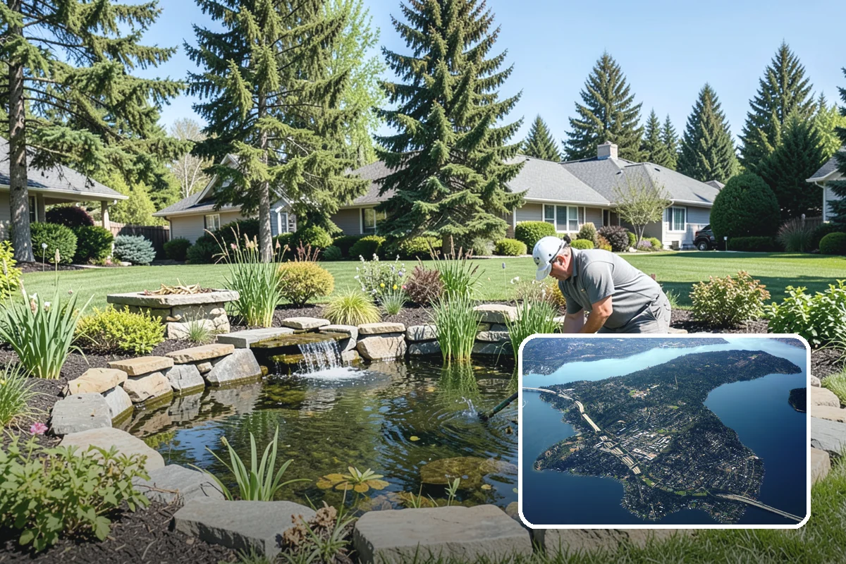 One-Time Lawn Mowing in Mercer Island, King County, WA - No contract or recurring commitment