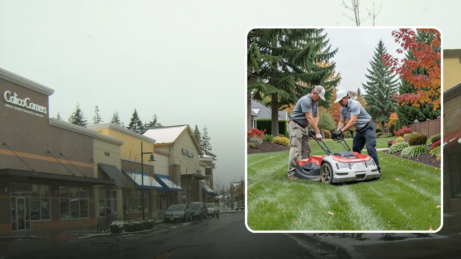 One-Time Lawn Mowing in Mill Creek, Snohomish County, WA - Get a single professional cut for an overgrown lawn, a rental turnover, or a special event without any ongoing commitment.