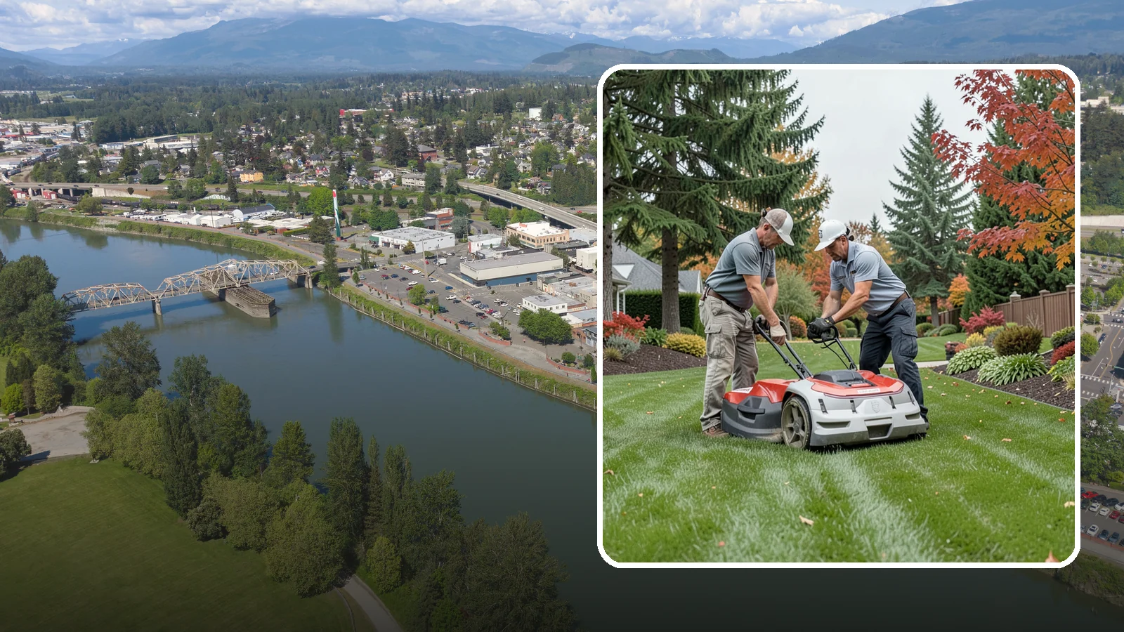One-Time Lawn Mowing in Mount Vernon, Skagit County, WA - Get a single professional cut for an overgrown lawn, a rental turnover, or a special event without any ongoing commitment.
