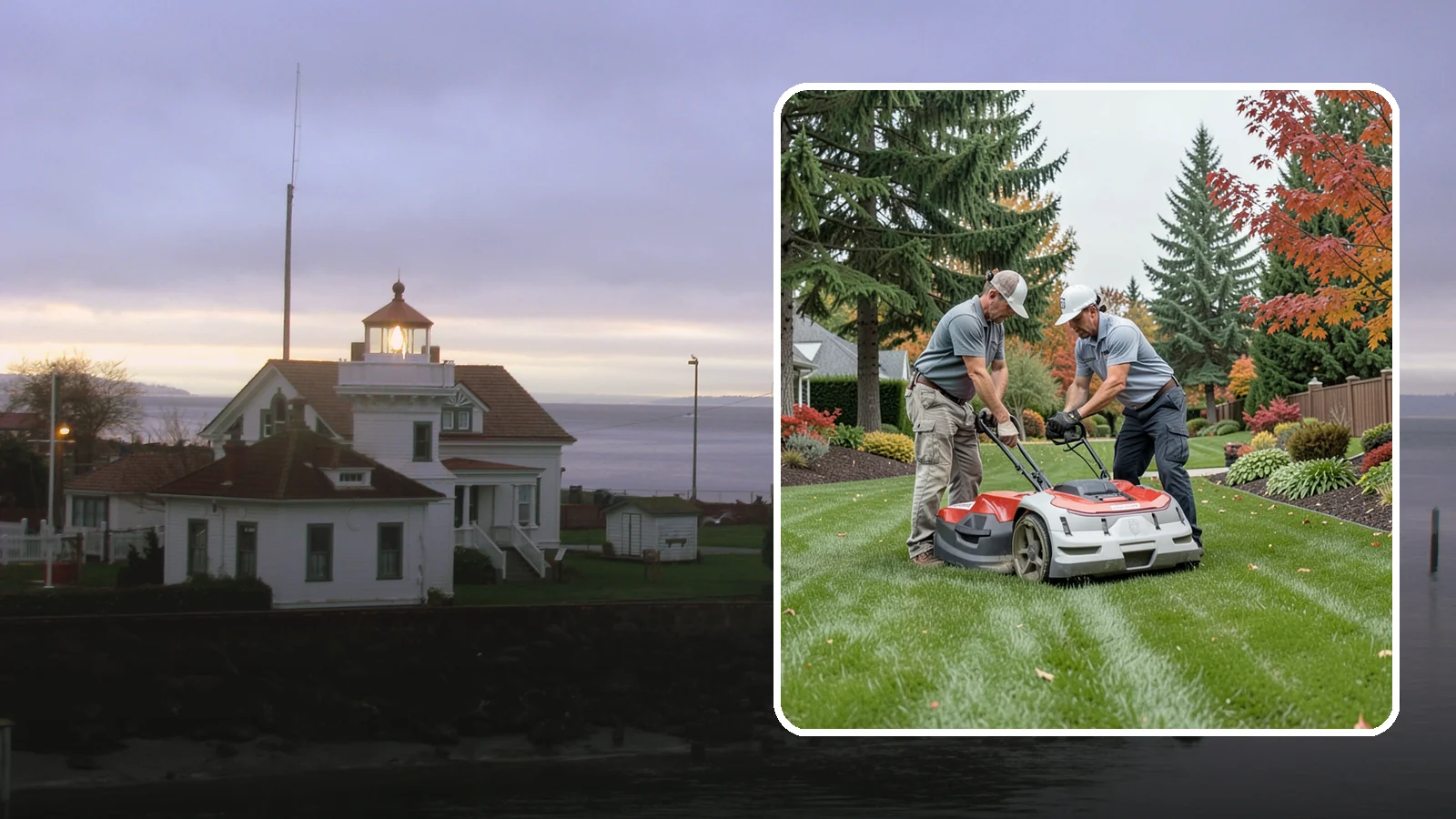 One-Time Lawn Mowing in Mukilteo, Snohomish County, WA - Get a single professional cut for an overgrown lawn, a rental turnover, or a special event without any ongoing commitment.