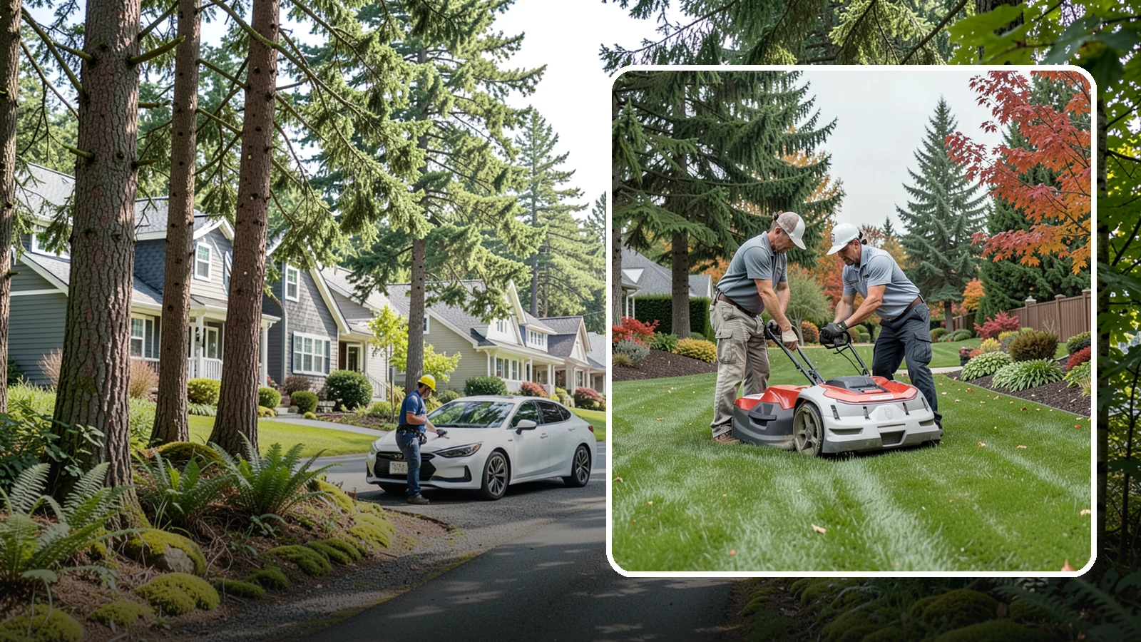 One-Time Lawn Mowing in Normandy Park, King County, WA - Get a single professional cut for an overgrown lawn, a rental turnover, or a special event without any ongoing commitment.