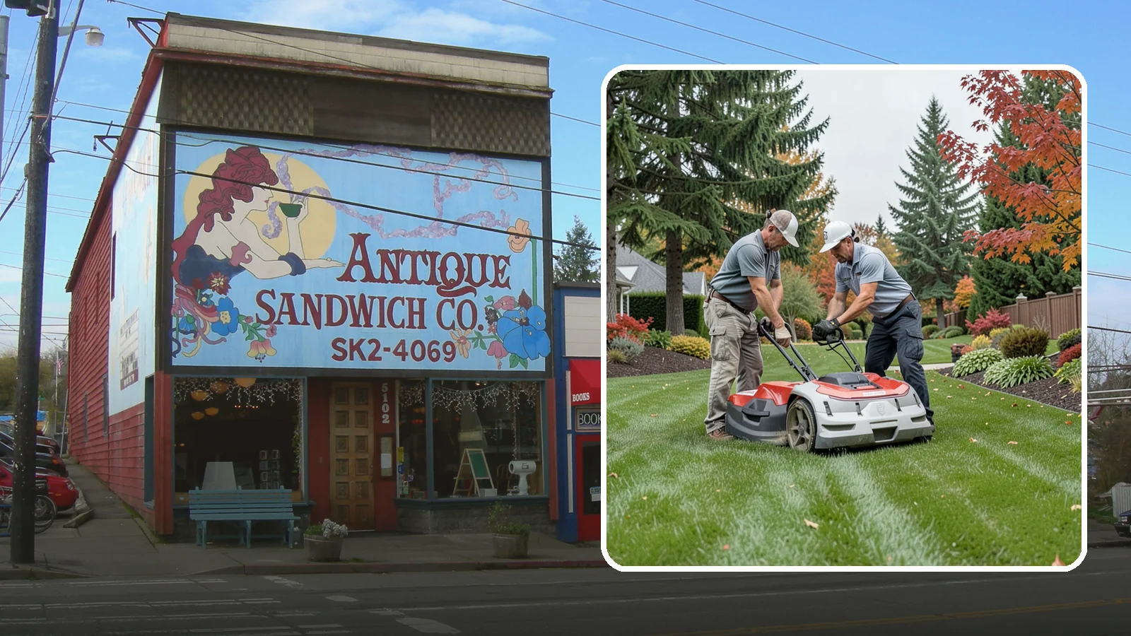 One-Time Lawn Mowing in Ruston, Pierce County, WA - Get a single professional cut for an overgrown lawn, a rental turnover, or a special event without any ongoing commitment.