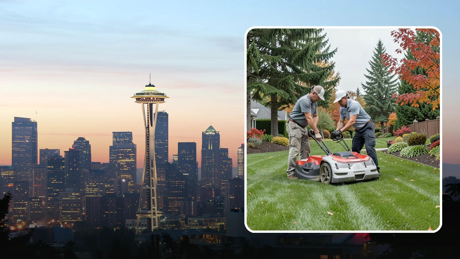 One-Time Lawn Mowing in Seattle, King County, WA - Get a single professional cut for an overgrown lawn, a rental turnover, or a special event without any ongoing commitment.