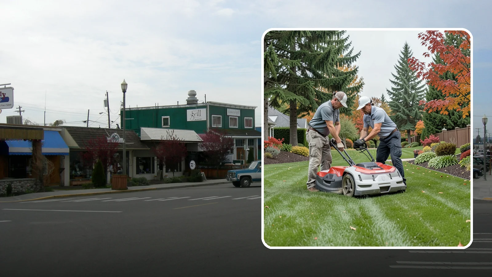 One-Time Lawn Mowing in Stanwood, Snohomish County, WA - Get a single professional cut for an overgrown lawn, a rental turnover, or a special event without any ongoing commitment.