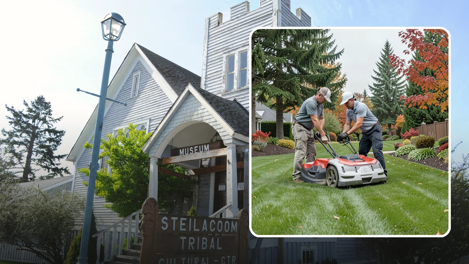 One-Time Lawn Mowing in Steilacoom, Pierce County, WA - Get a single professional cut for an overgrown lawn, a rental turnover, or a special event without any ongoing commitment.