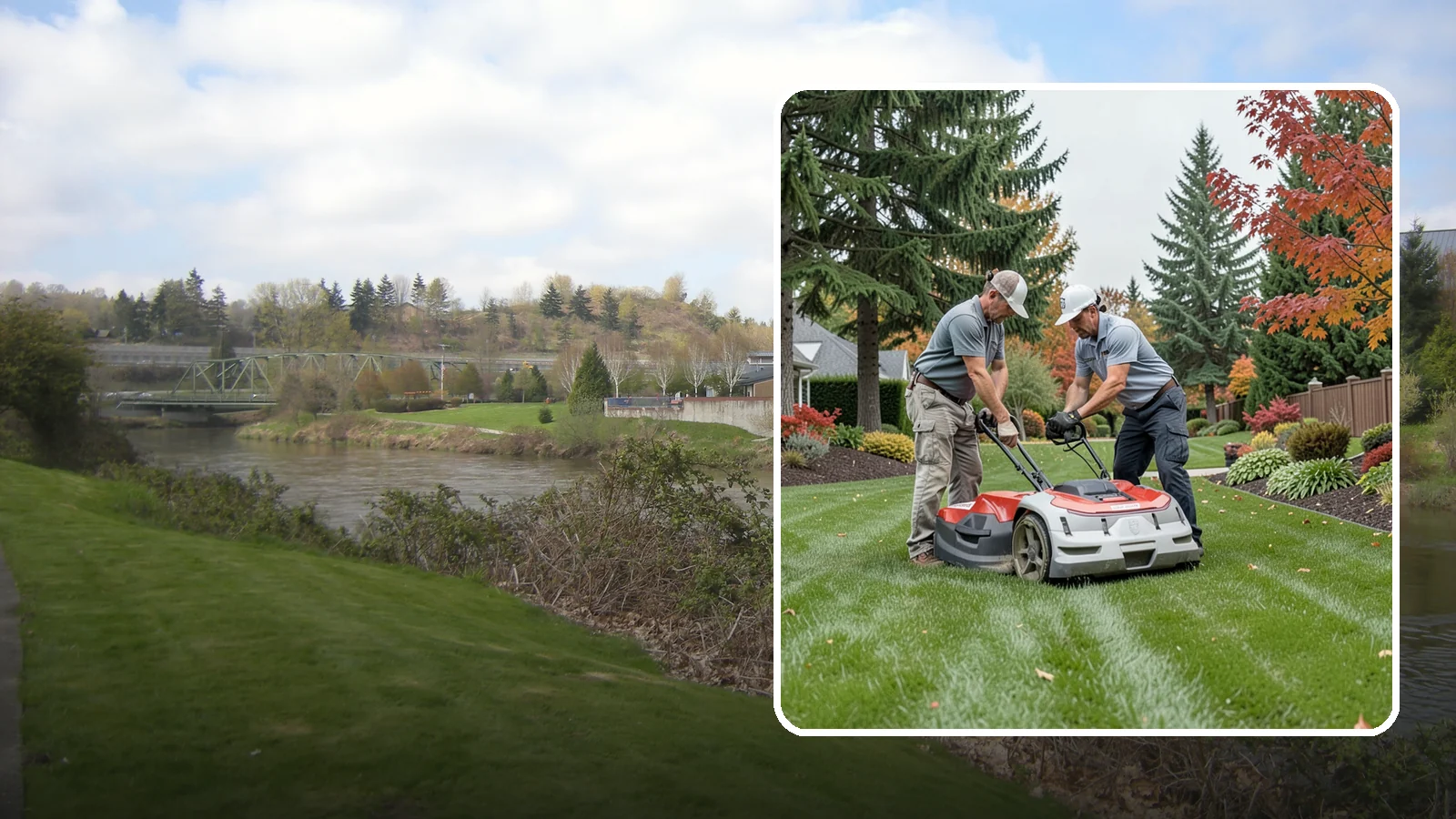 One-Time Lawn Mowing in Tukwila, King County, WA - Get a single professional cut for an overgrown lawn, a rental turnover, or a special event without any ongoing commitment.