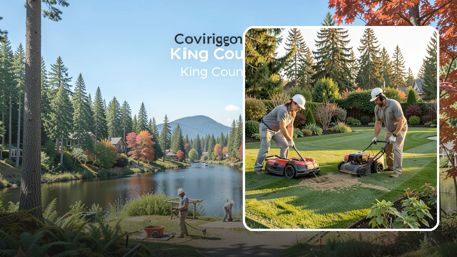 Organic Lawn Care in Covington, King County, WA - Nurture a healthy, chemical-free lawn using natural fertilizers and soil-building practices safe for kids, pets, and salmon...