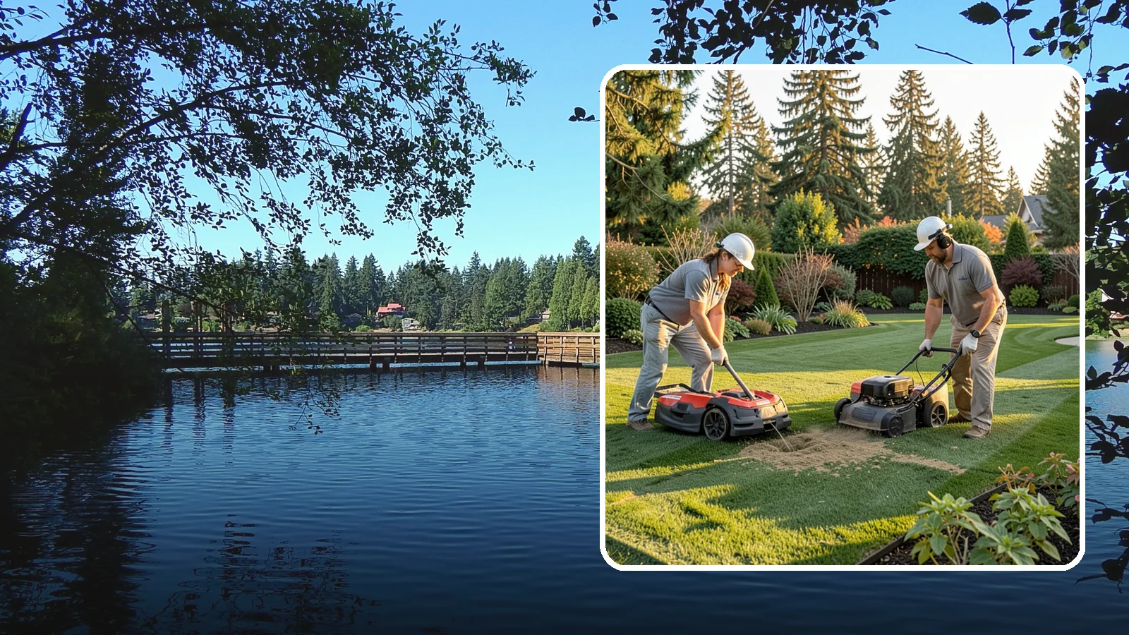 Organic Lawn Care in Federal Way, King County, WA - Nurture a healthy, chemical-free lawn using natural fertilizers and soil-building practices safe for kids, pets, and salmon...