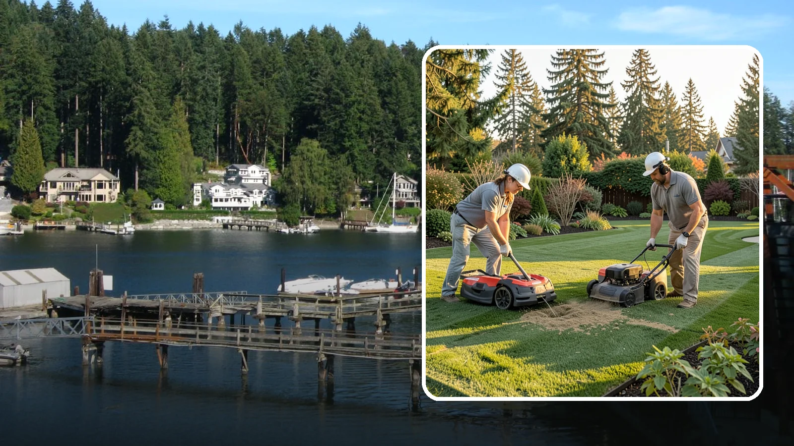 Organic Lawn Care in Gig Harbor, Pierce County, WA - Nurture a healthy, chemical-free lawn using natural fertilizers and soil-building practices safe for kids, pets, and salmon...