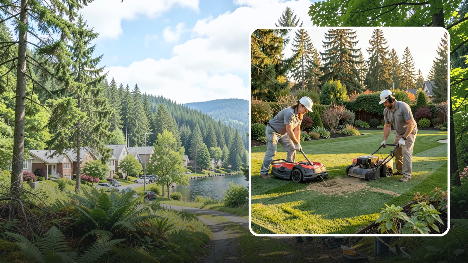 Organic Lawn Care in Lake Forest Park, King County, WA - Nurture a healthy, chemical-free lawn using natural fertilizers and soil-building practices safe for kids, pets, and salmon...