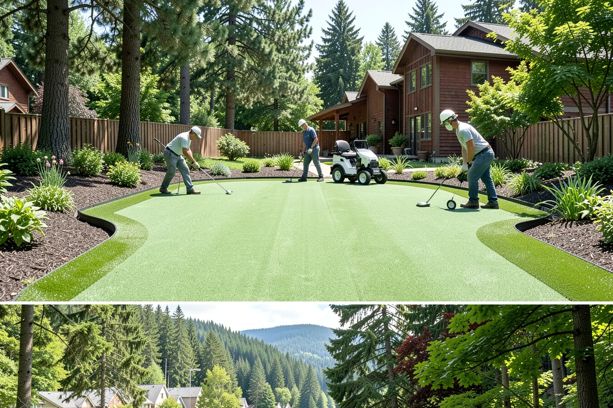 Organic Lawn Care in Lake Forest Park, King County, WA - Organic feeding is most effective across the growing season from spring through fall, with soil-building amendments often applied...