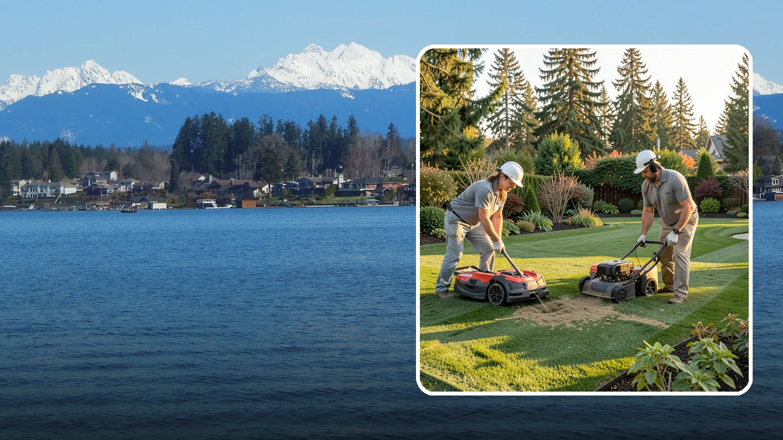 Organic Lawn Care in Lake Stevens, Snohomish County, WA - Nurture a healthy, chemical-free lawn using natural fertilizers and soil-building practices safe for kids, pets, and salmon...