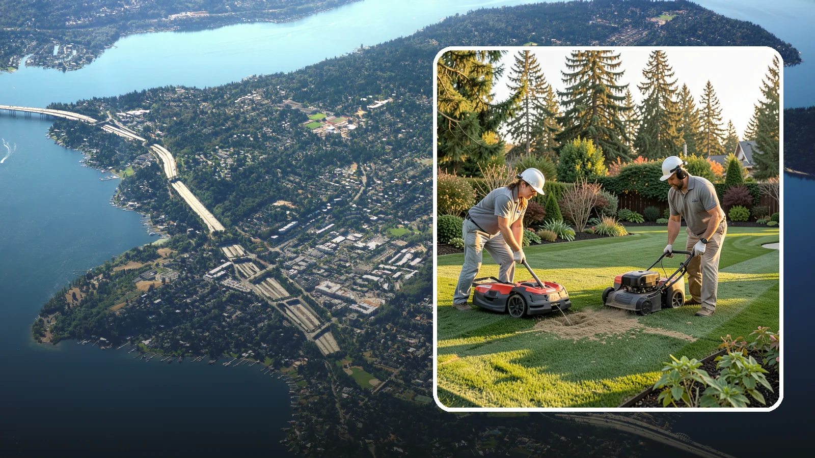 Organic Lawn Care in Mercer Island, King County, WA - Nurture a healthy, chemical-free lawn using natural fertilizers and soil-building practices safe for kids, pets, and salmon...