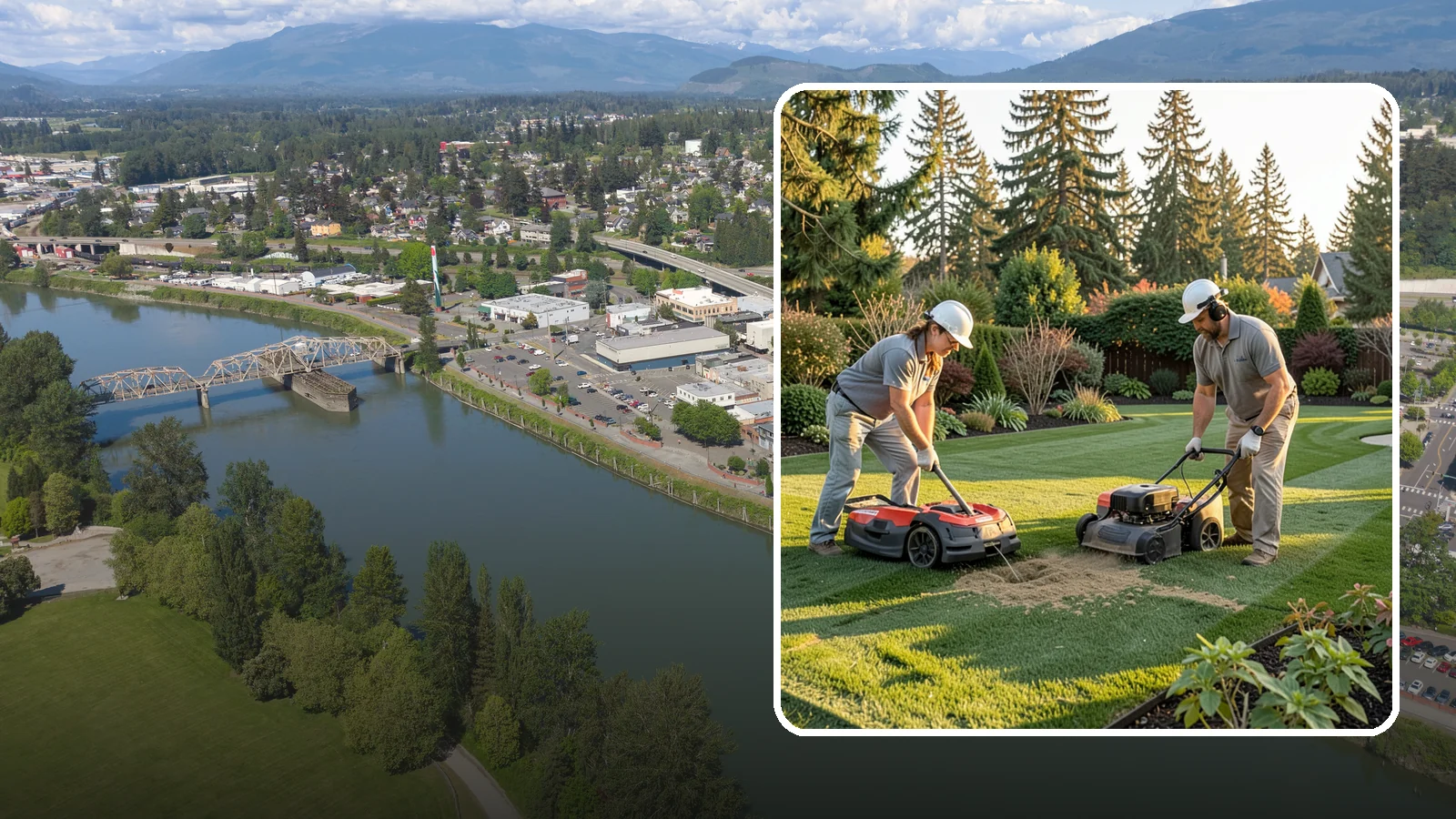 Organic Lawn Care in Mount Vernon, Skagit County, WA - Nurture a healthy, chemical-free lawn using natural fertilizers and soil-building practices safe for kids, pets, and salmon...